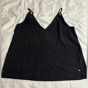 Abercrombie & Fitch Essentials Size S Black tank top/blouse